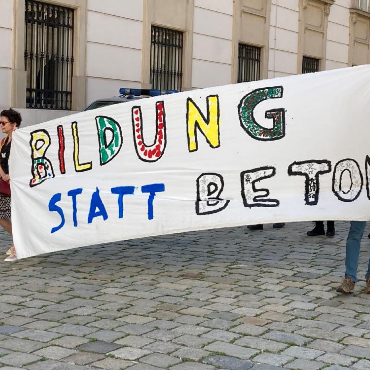 Bildung statt Beton