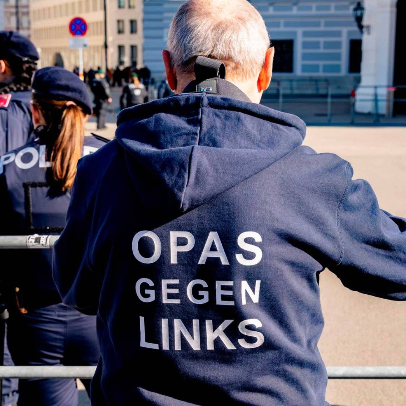  Protestaktion gegen die Bundesregierung am 03. März 2025