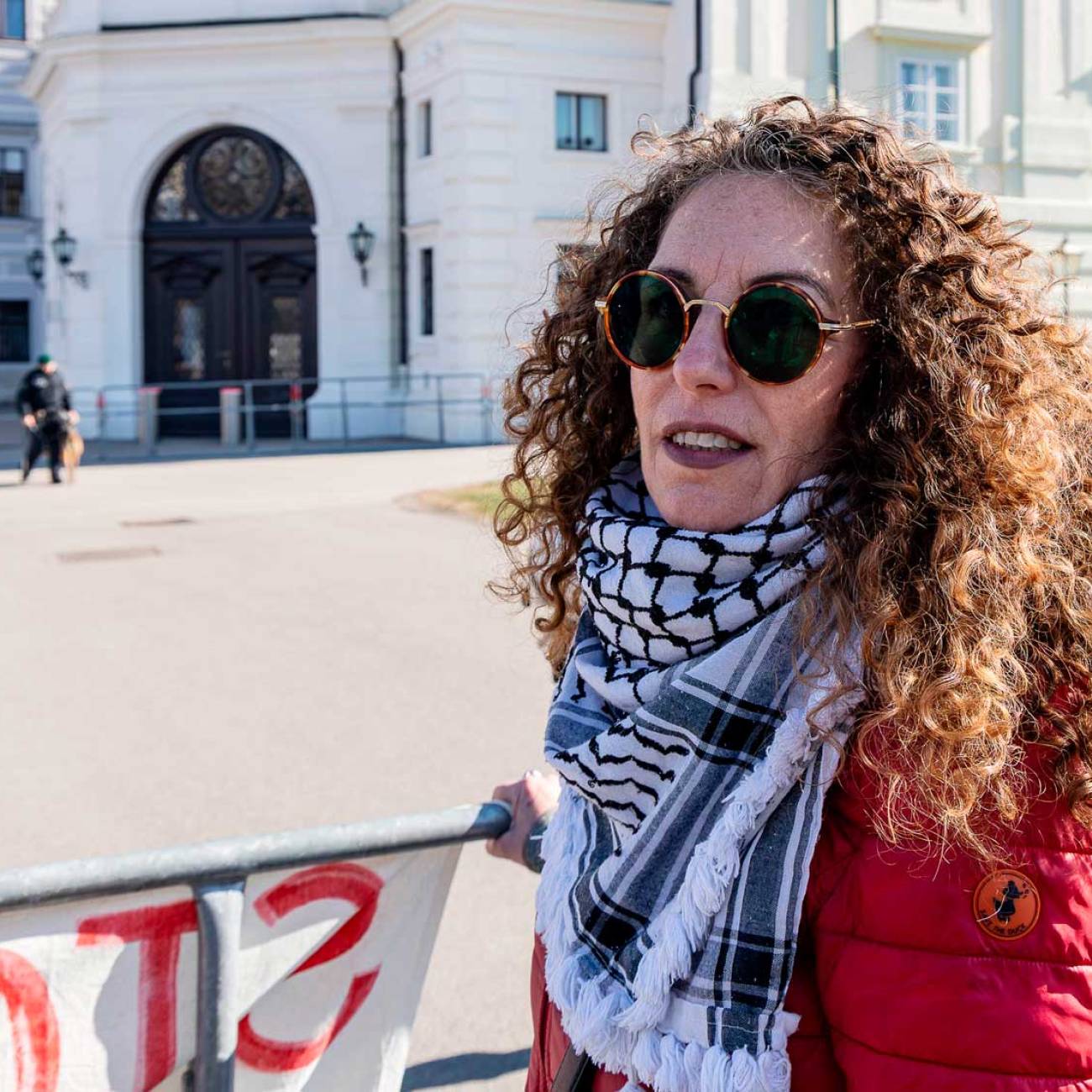  Protestaktion gegen die Bundesregierung am 03. März 2025