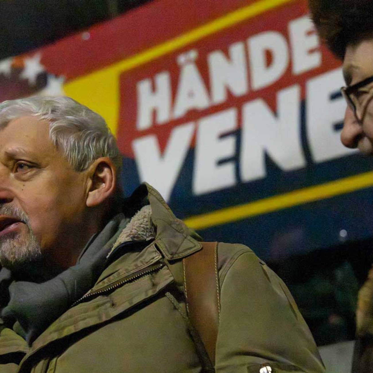 Andreas Wimmer und  Leo Gabriel