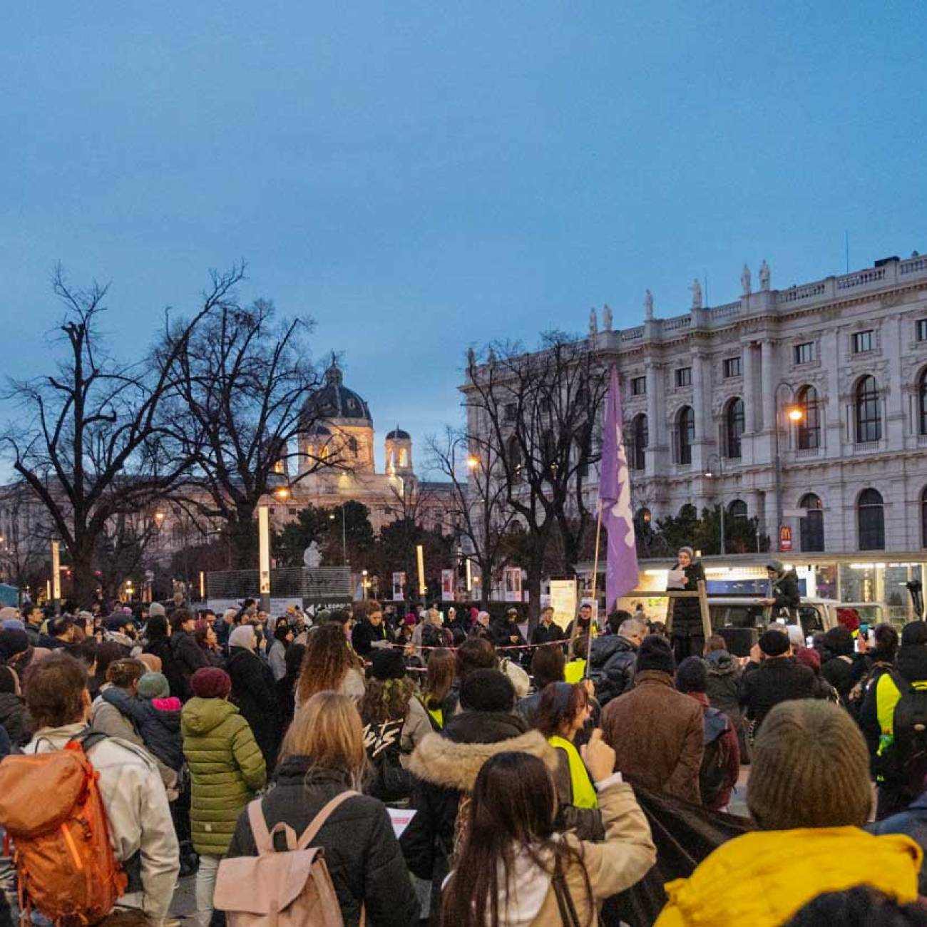 Demo am 13. Februar 2026 gegen das Kopftuchverbot
