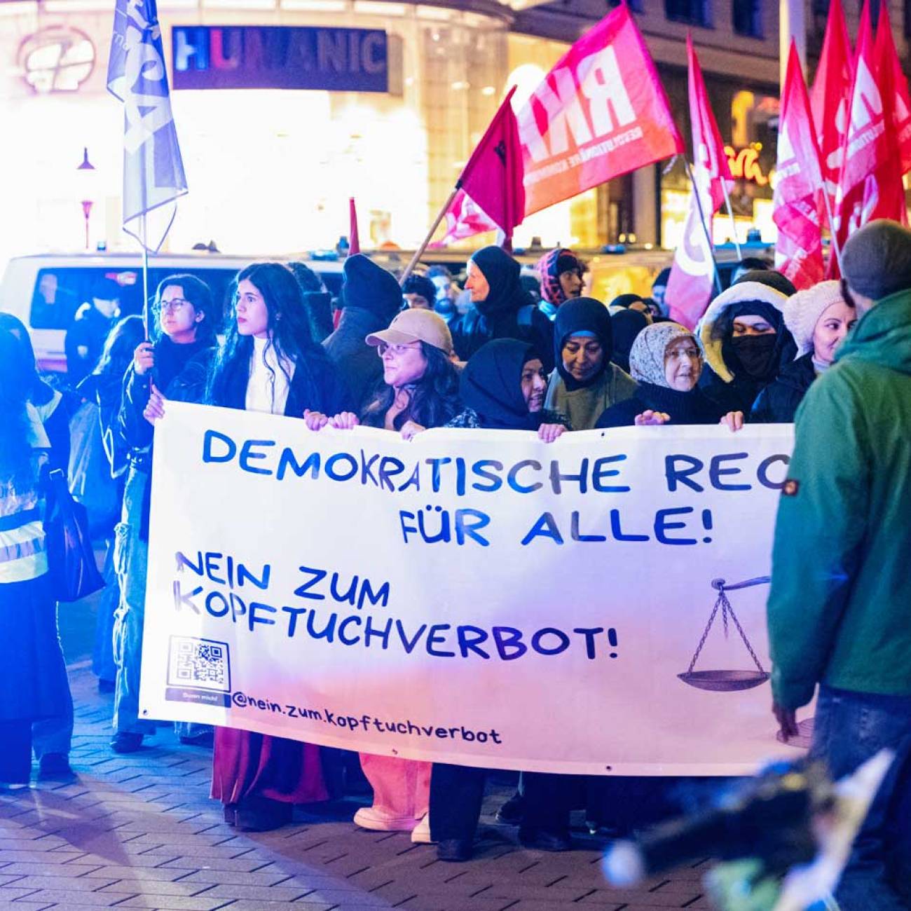 Demo am 13. Februar 2026 gegen das Kopftuchverbot