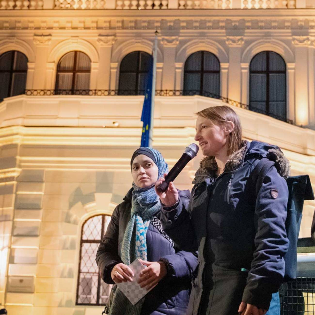 Demo am 13. Februar 2026 gegen das Kopftuchverbot