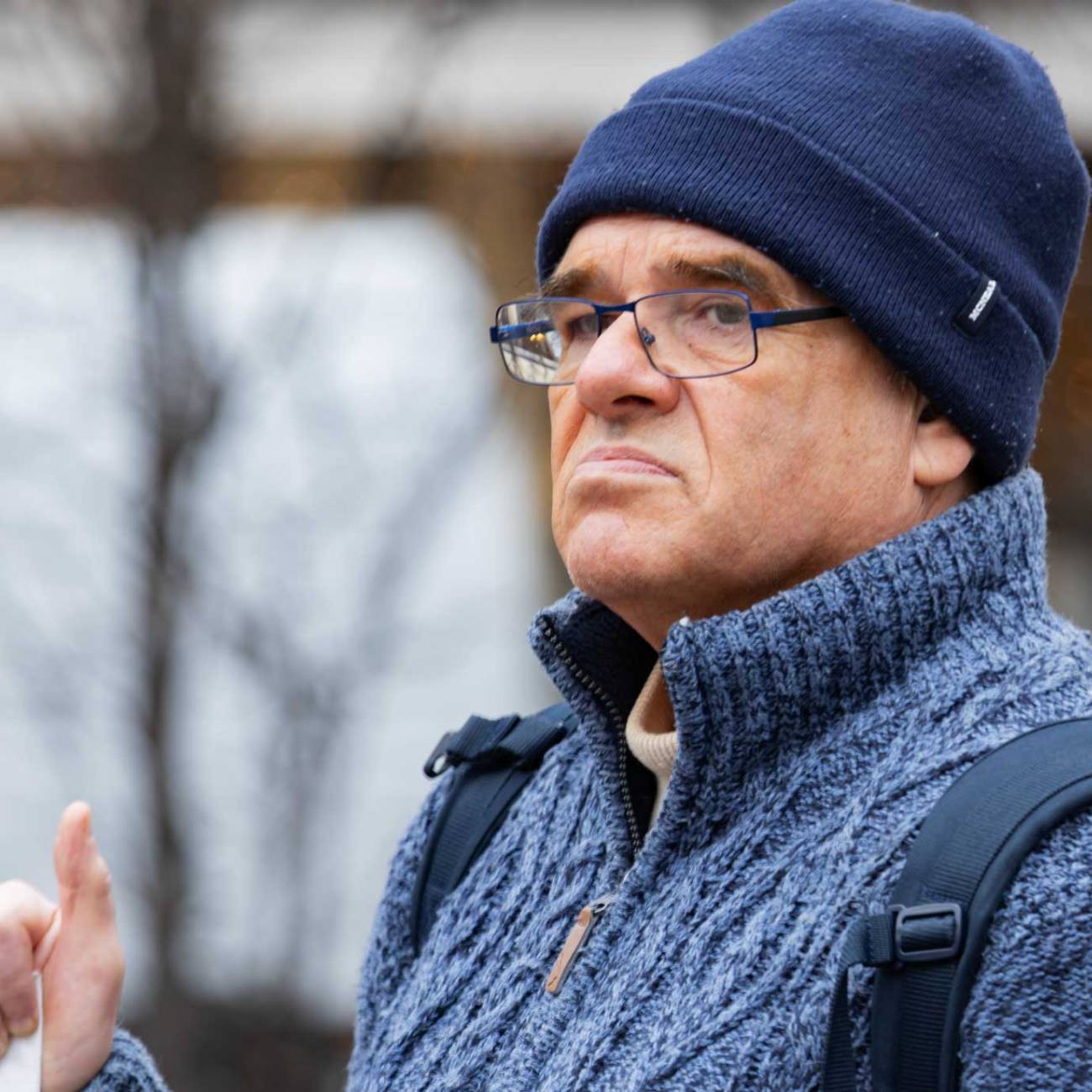 Kundgebung am Alfred Hrdlicka Platz