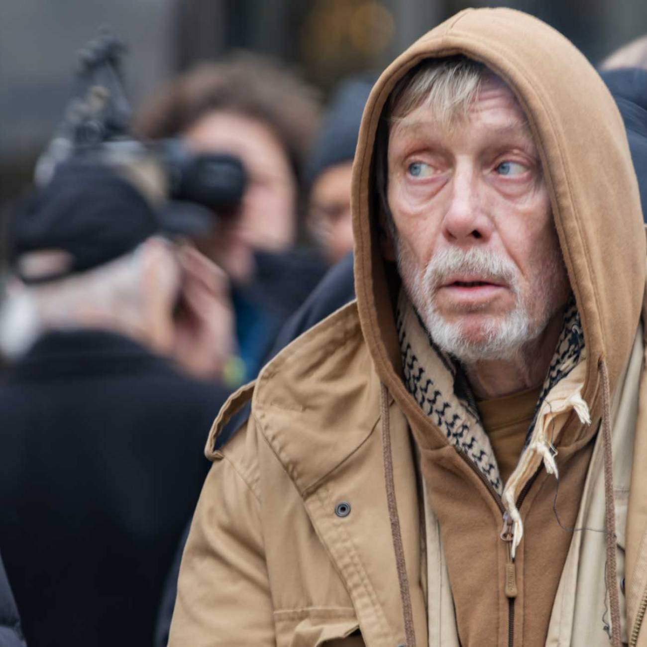 Kundgebung am Alfred Hrdlicka Platz