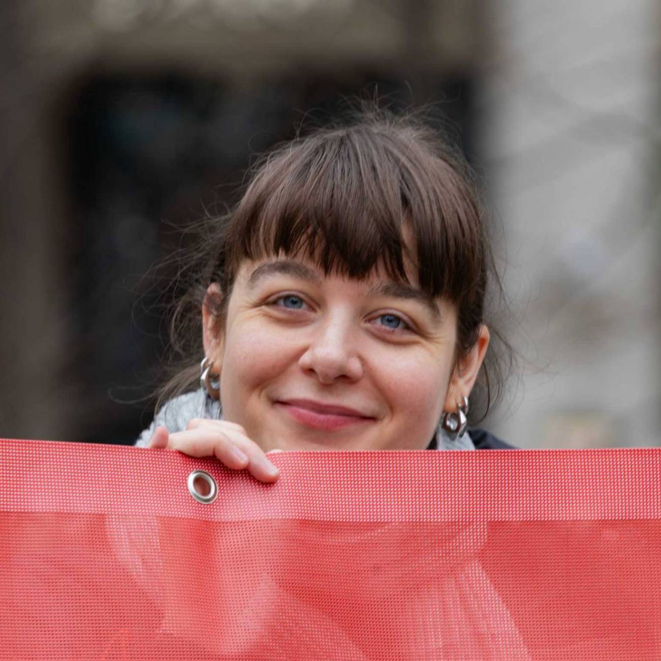 Kundgebung am Alfred Hrdlicka Platz