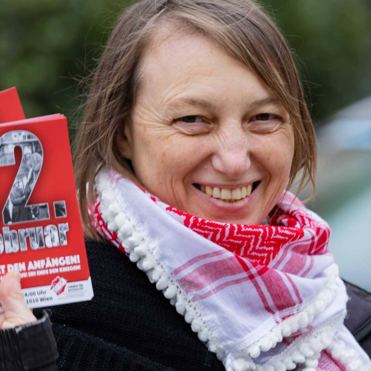 Kundgebung am Alfred Hrdlicka Platz