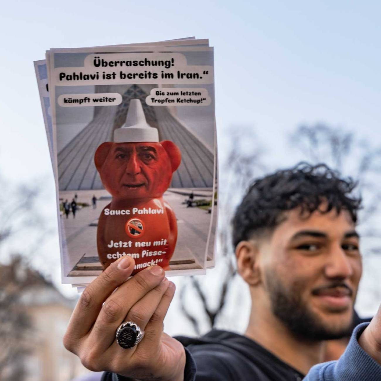 Große Demo gegen die US-israelische Aggression