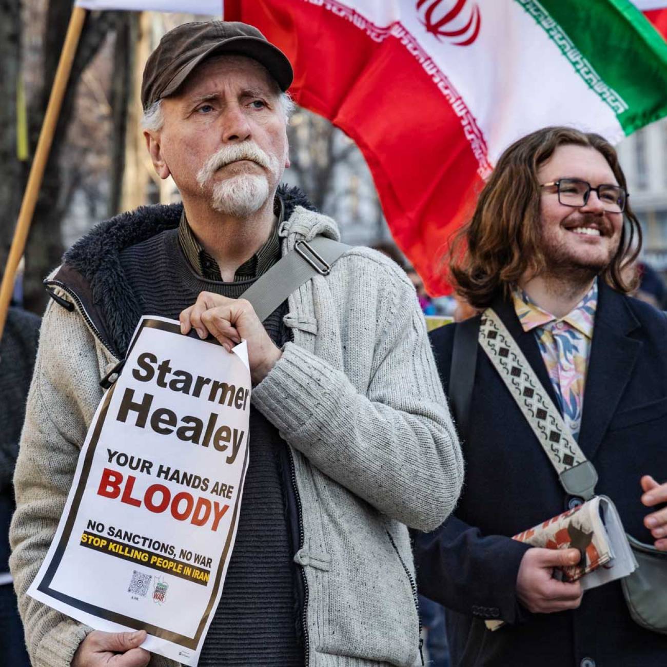 Große Demo gegen die US-israelische Aggression