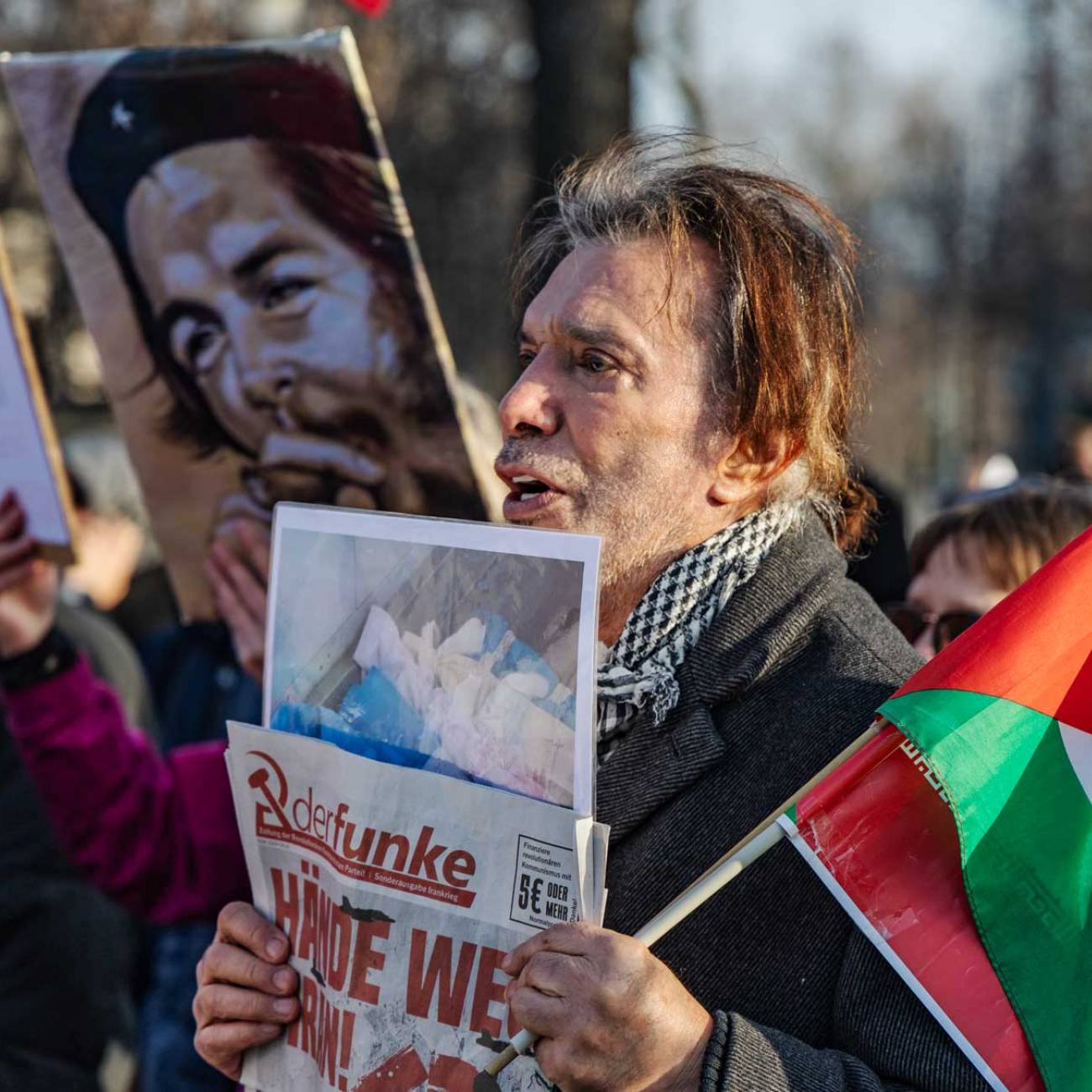 Große Demo gegen die US-israelische Aggression