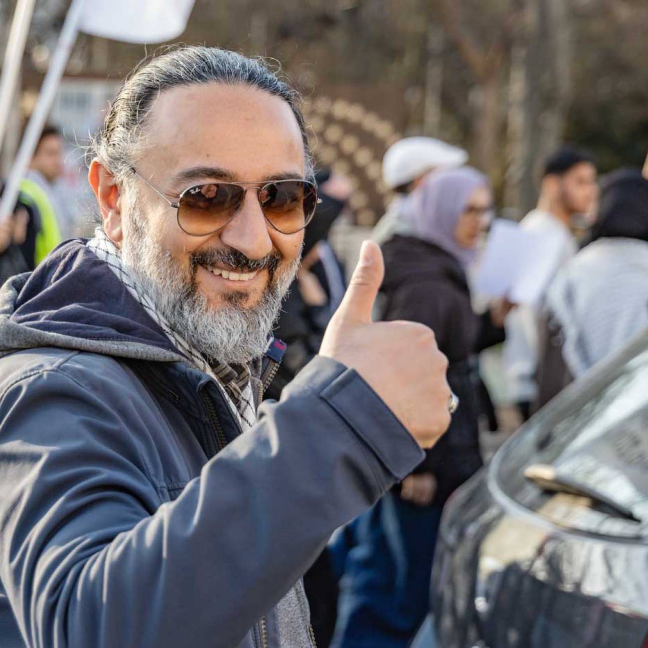 Große Demo gegen die US-israelische Aggression