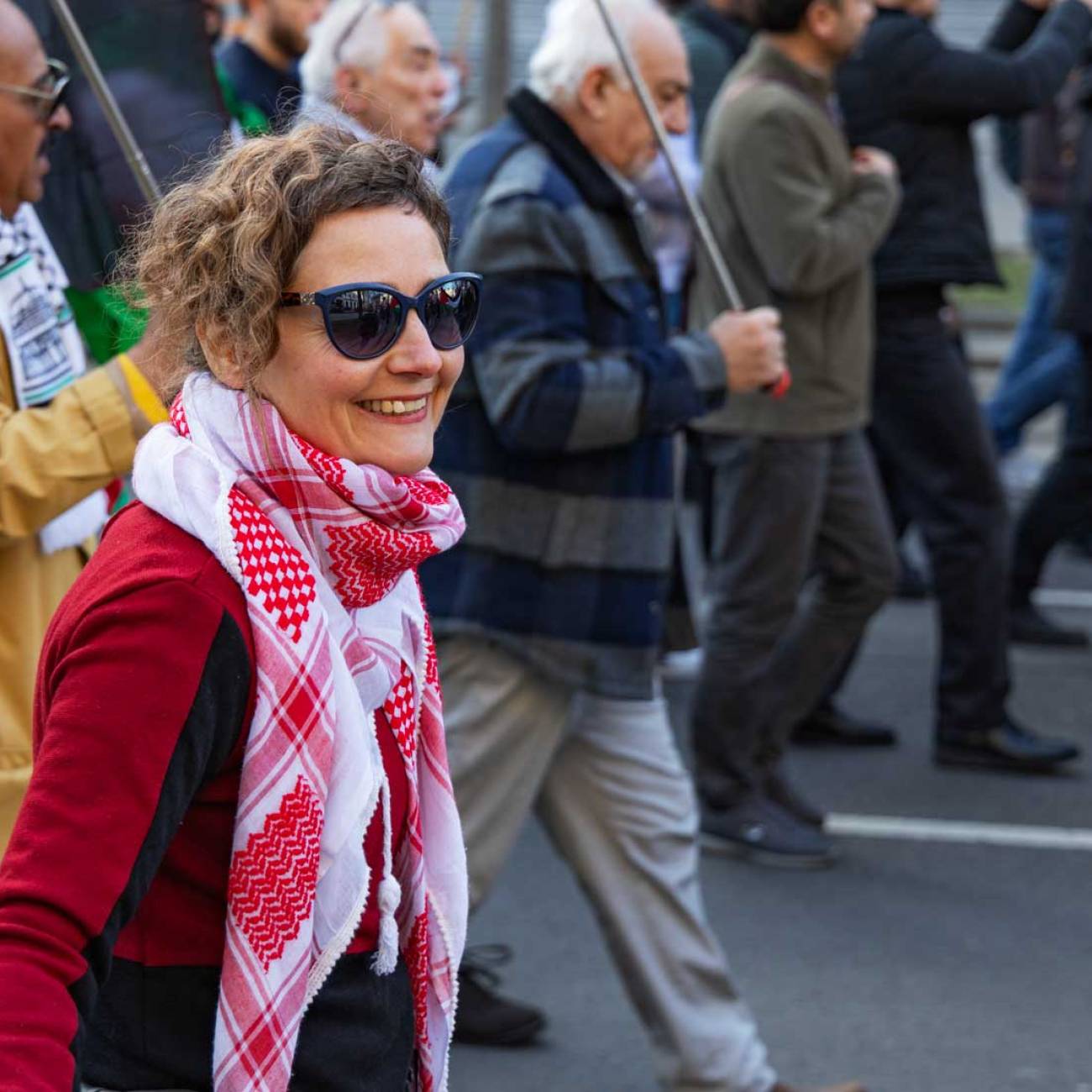 Große Demo gegen die US-israelische Aggression