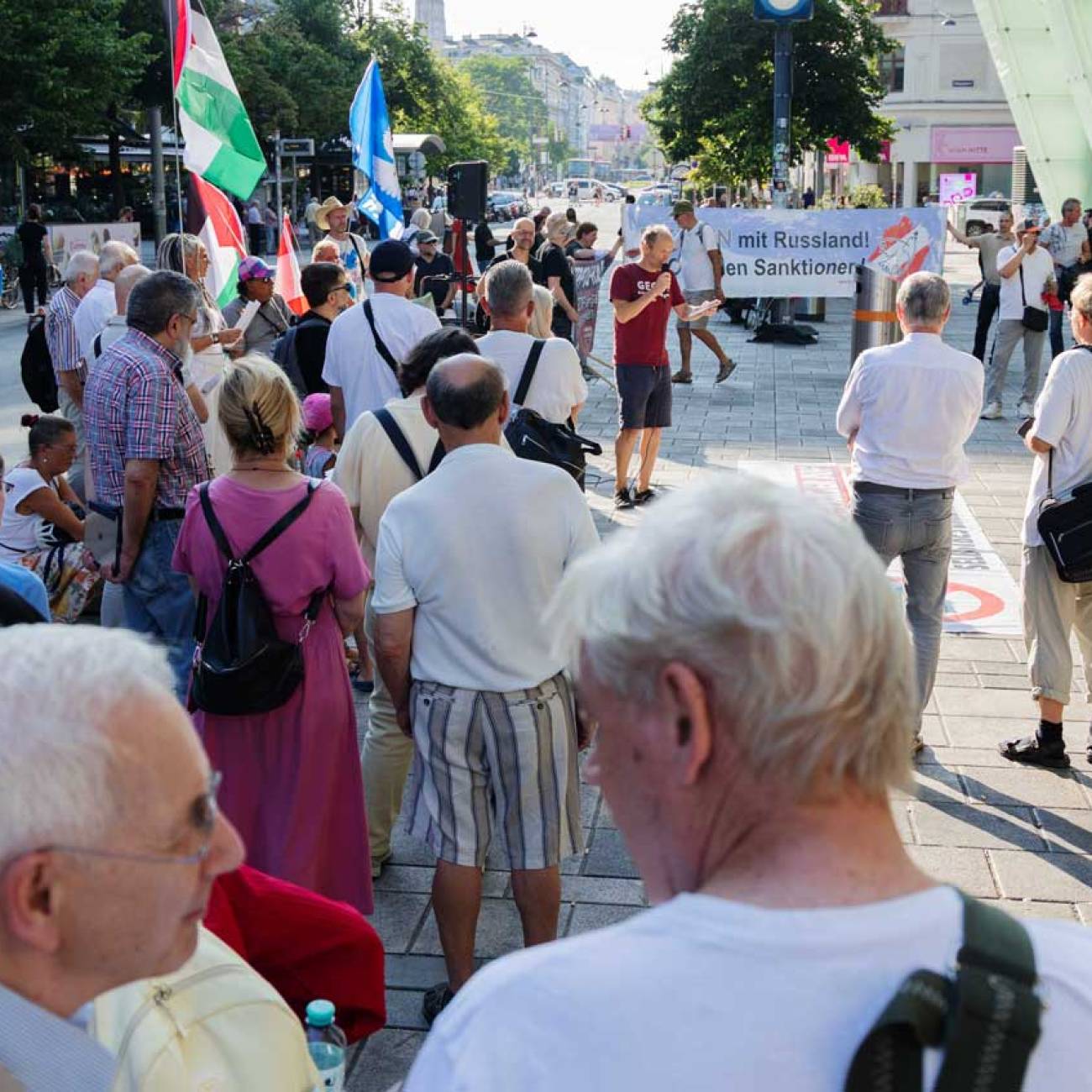 Kundgebung für den Frieden