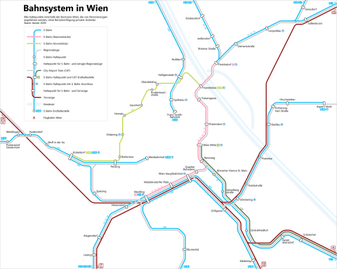 Bahnen in Wien