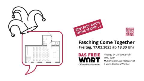 Fasching im Freien Wort