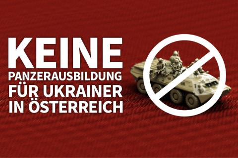 Keine Panzerausbildung für ukrainische Soldaten in Österreich