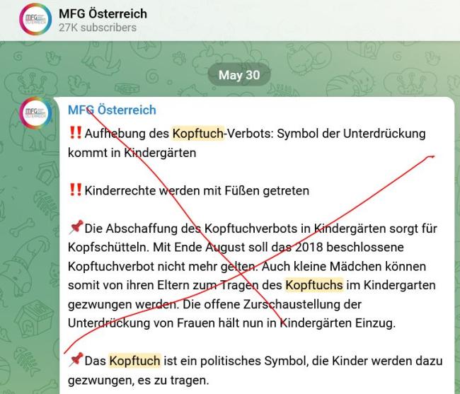 MFG als Mini-FPÖ?