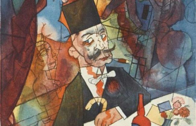 George Grosz: der Mädchenhändler