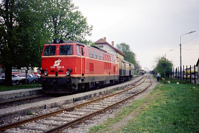 Bahn in Stammersdorf, 1988