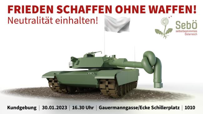 Frieden schaffen ohne Waffen