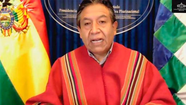 David Coquehuanca, Vizepräsident Boliviens und Botschafter des globalen Südens