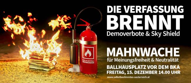 Die Verfassung brennt