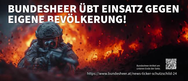 Bundesheer übt Einsatz gegen die eigene Bevölkerung