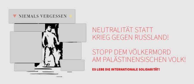 Niemals vergessen  |  80 Jahre Sieg über den Faschismus