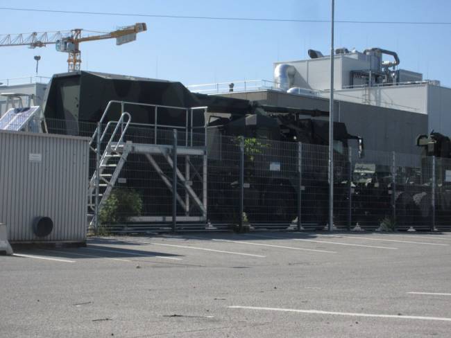 Panzerhaubitze bei Rheinmetall in Wien Liesing