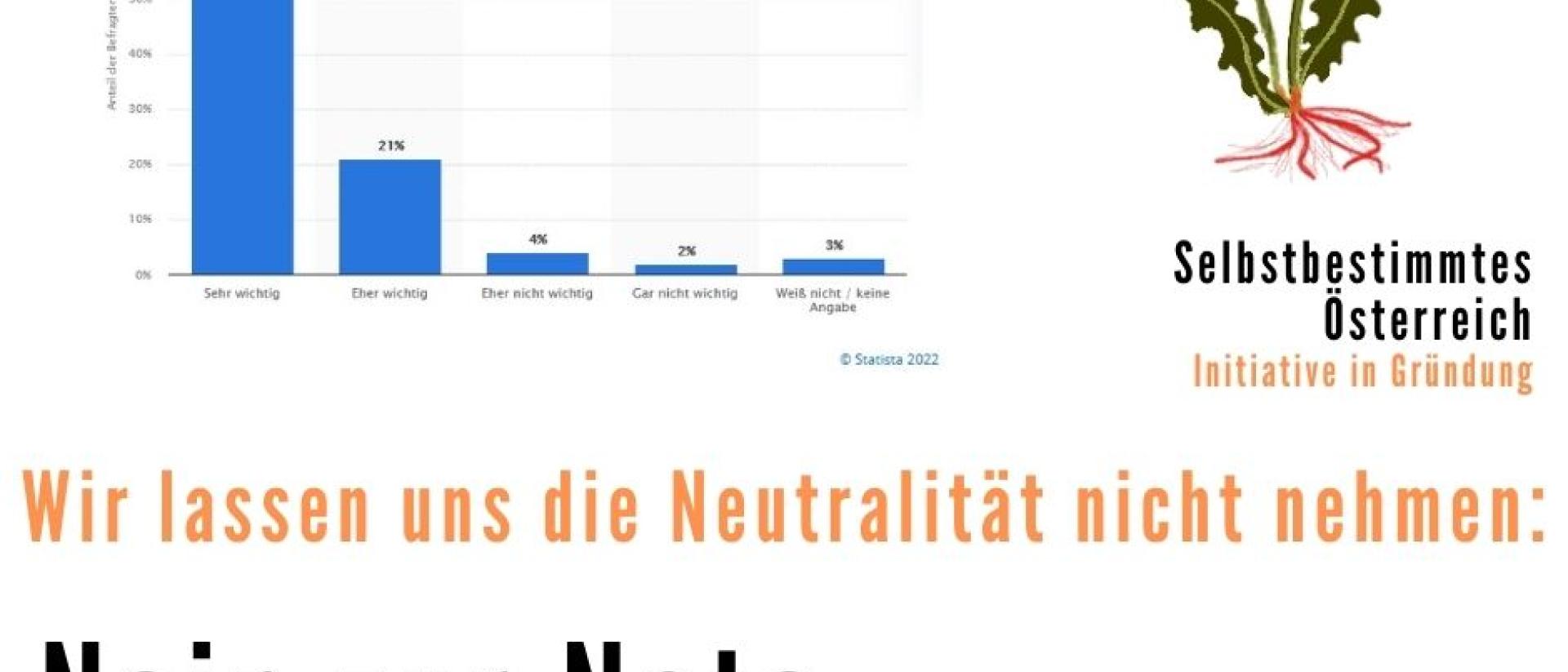 Wir lassen uns die Neutralität nicht wegnehmen