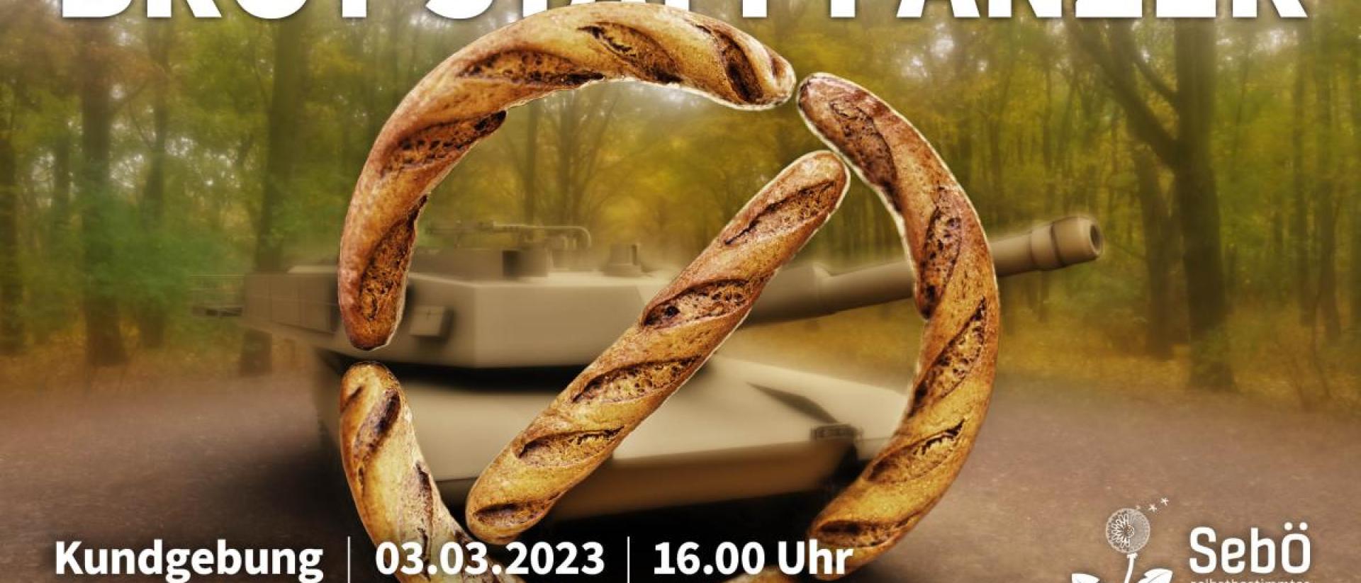 Brot statt Panzer