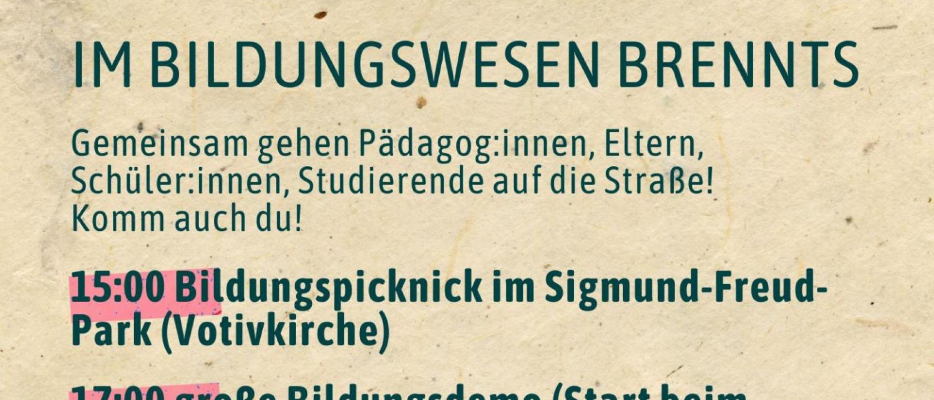 Aktionstag Bildung