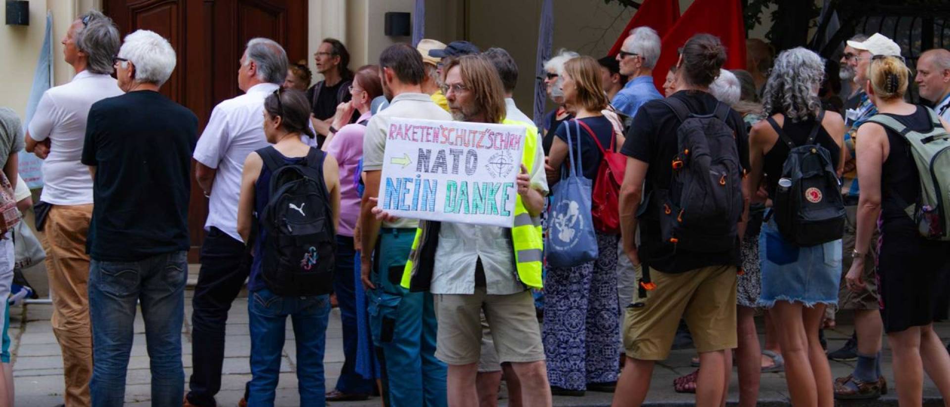 Nato-Raketenschild - nein danke