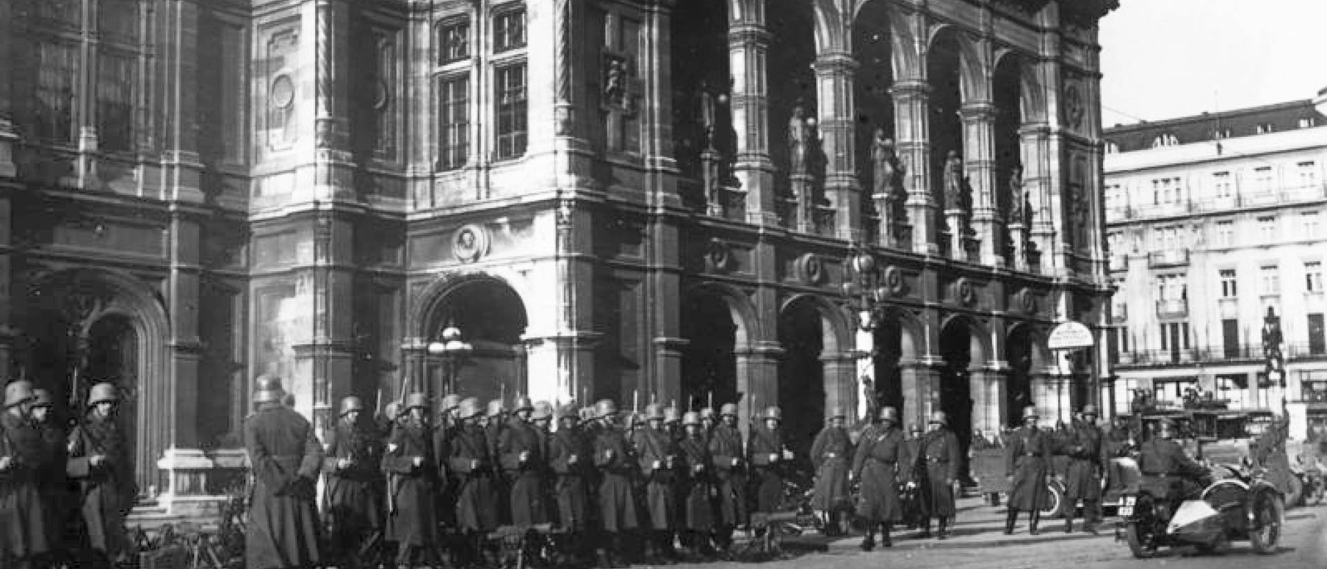 Umstellung des österreichischen Parlaments durch das Bundesheer 1933 
