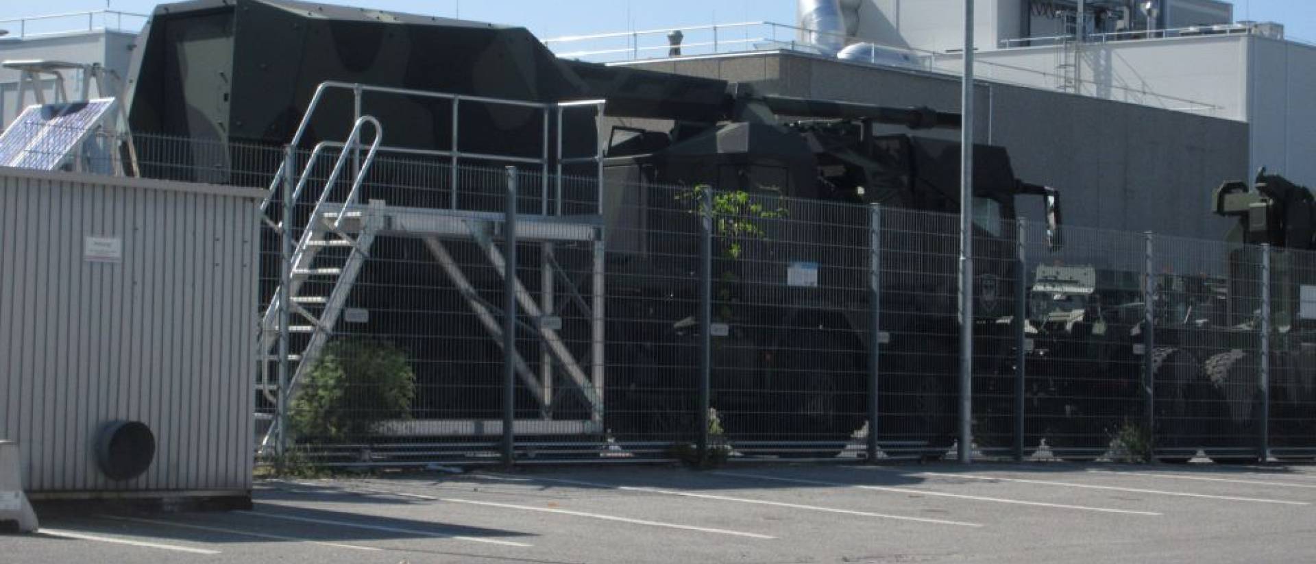 Panzerhaubitze bei Rheinmetall in Wien Liesing