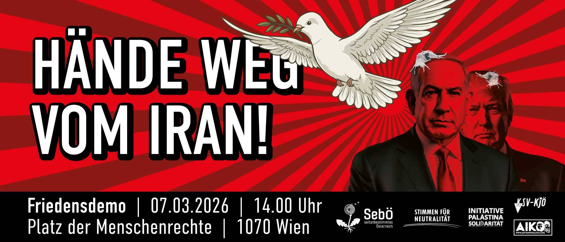 Hände weg vom Iran
