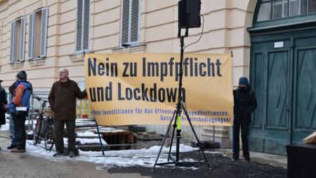 Nein zu Impfpflicht und Lockdown
