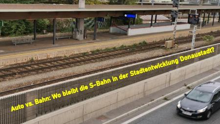 Ungenutzte S-Bahnstation ERzherzog-Karl-Str Richtung Gänserndorf