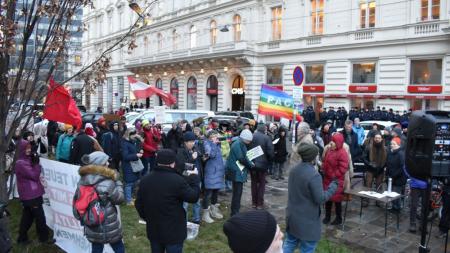 Bunte Friedensdemo