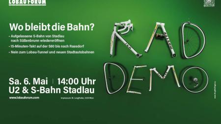 Raddemo: Wo bleibt die Bahn?