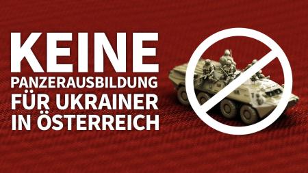 Keine Panzerausbildung für ukrainische Soldaten in Österreich