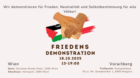 Österreichische Neutralität und Palästina-Solidarität