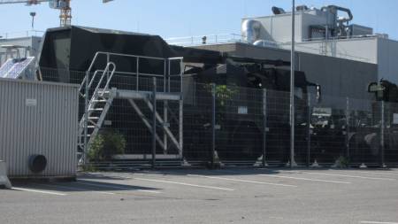 Panzerhaubitze bei Rheinmetall in Wien Liesing