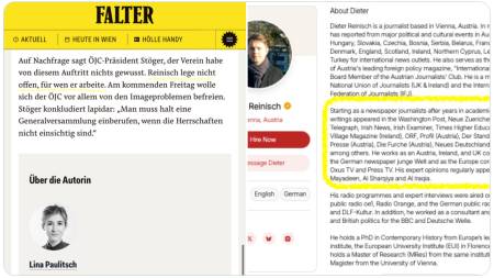 »Wirbel um Iran-Propaganda im Österreichischen Journalistenclub« vom 10.02.2026 von Lina Paulitsch