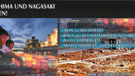 Hiroshima und Nagasaki mahnen! 