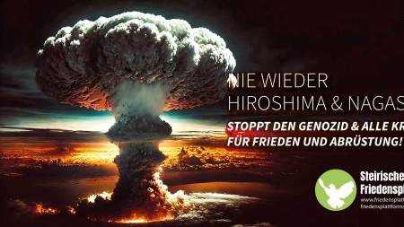 FÜR FRIEDEN UND ABRÜSTUNG!