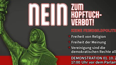 Nein zum Kopftuch-Verbot