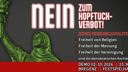 Nein zum Kopftuch-Verbot